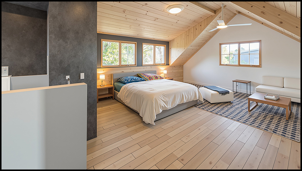 DOUBLE GARAGE & LOFT MINOR DWELLING  OPEN PLAN LIVING