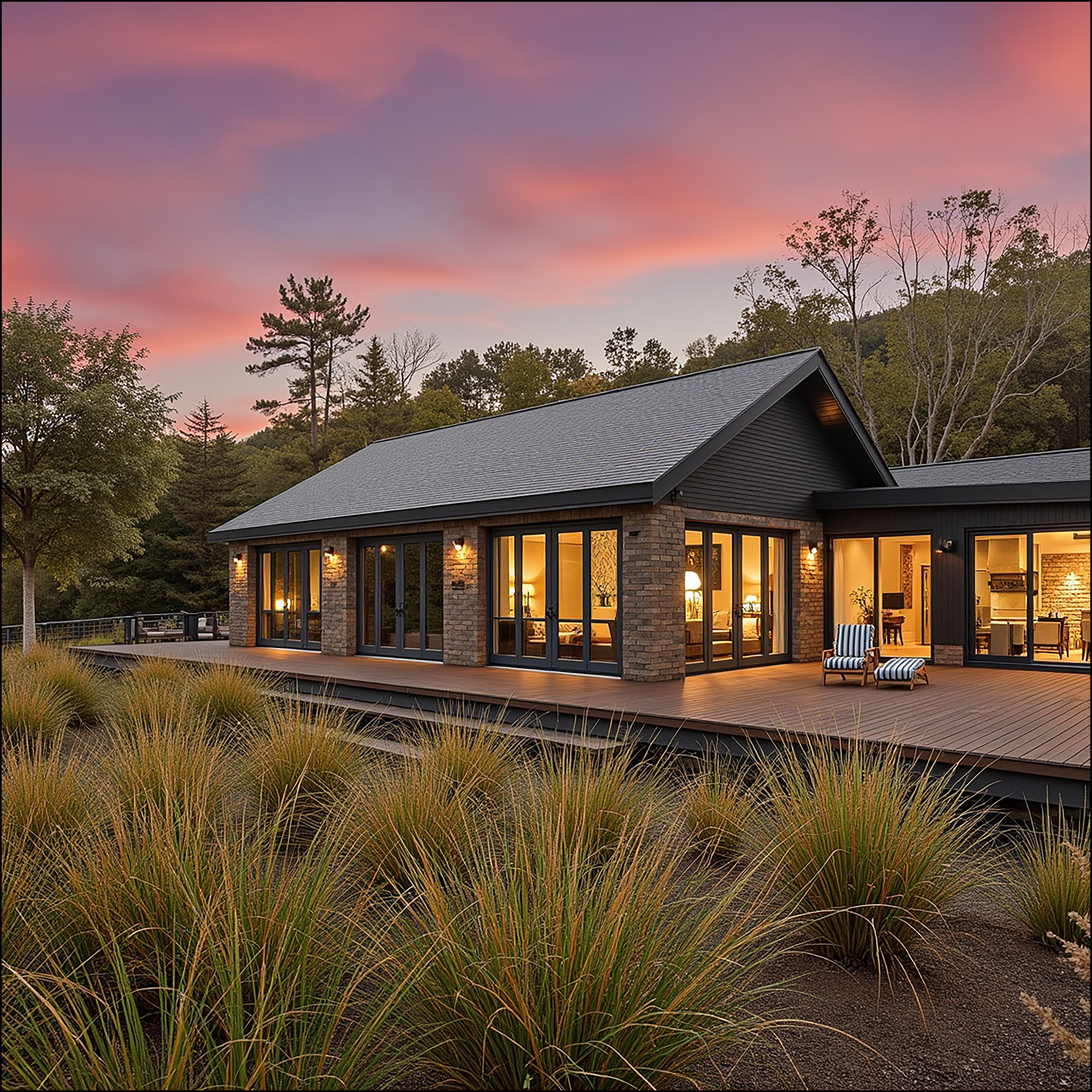 Architecural concept design to beach house