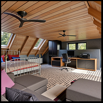 DOUBLE GARAGE & LOFT MINOR DWELLING DESIGN