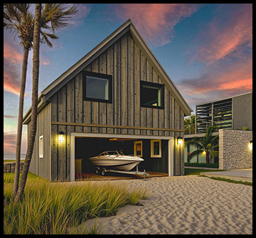 DOUBLE GARAGE & LOFT MINOR DWELLING DESIGN