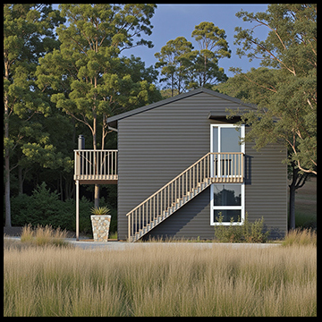 DOUBLE GARAGE & LOFT MINOR DWELLING DESIGN